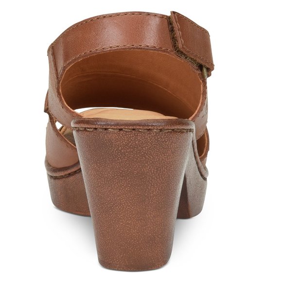 BORN Wekiva Leather Open Toe Ankle Strap sandals - Picture 5 of 13